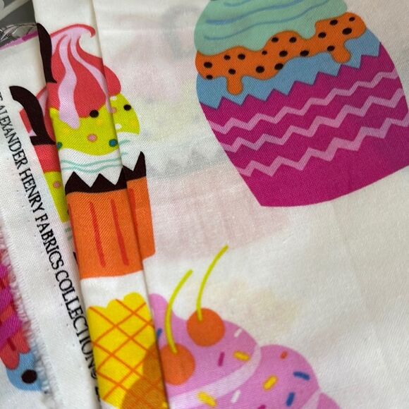 Cupcake Print Fabric by Alexander Henry - Picture 3 of 8